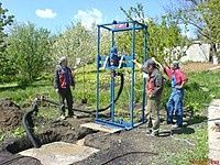 Бурение скважин вода на участке скважина.