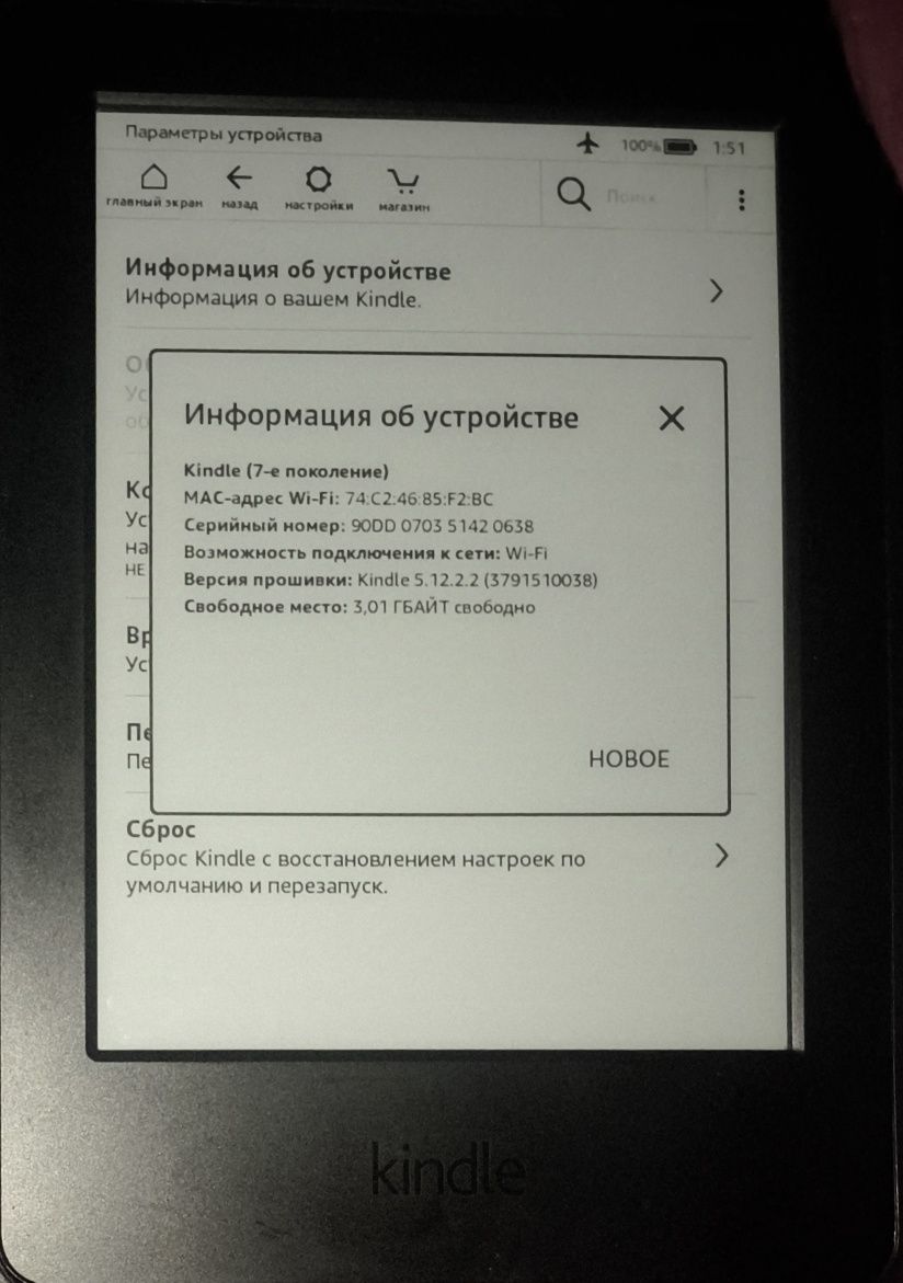 Kindle электронная книга