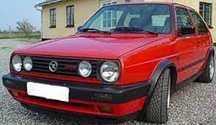 стекло фары и оптика VW Volkswagen: GOLF - II JETTA