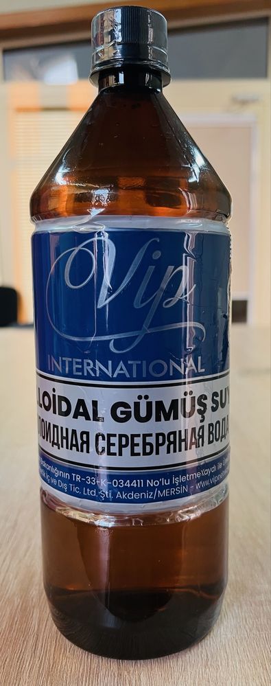 Продам серебрянную воду с ионами серебра