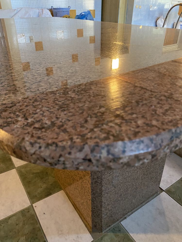 Стол из натурального камня гранит 2,5 м