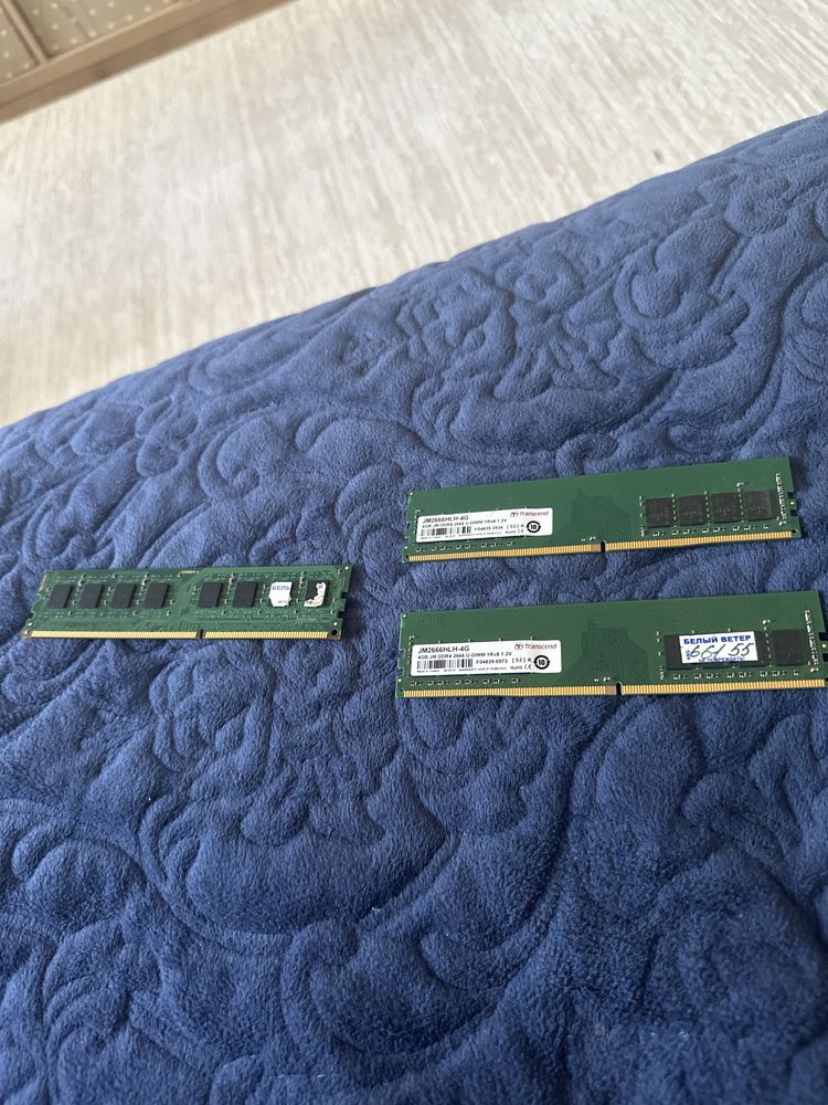 DDR4 и DDR3 плашки продам
