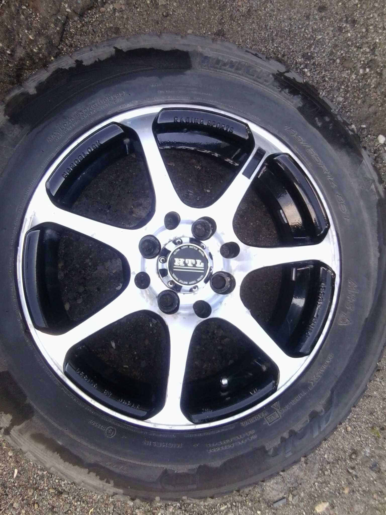 Продам всесезонные колёса в сборе 185/65 R14.