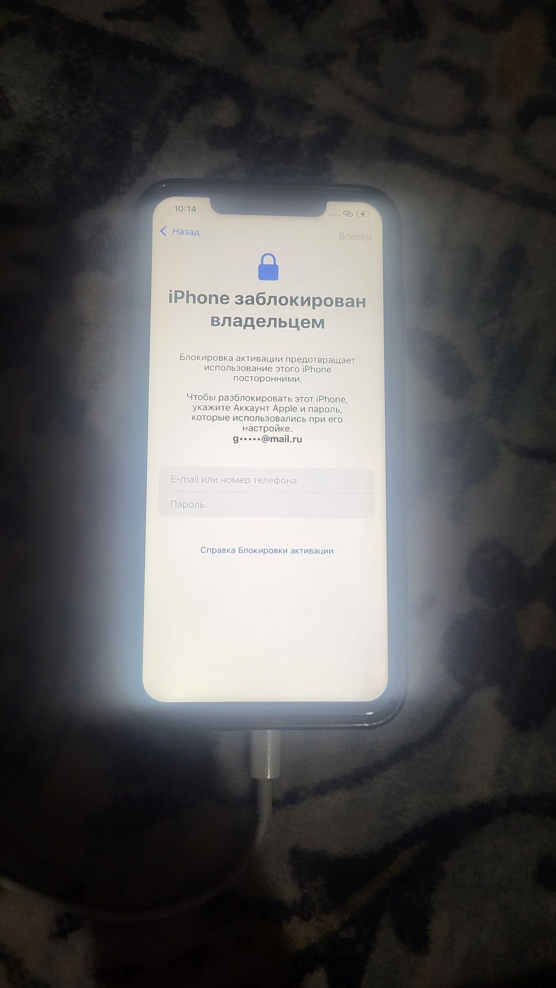 IPhone XS max 256 заблокированный