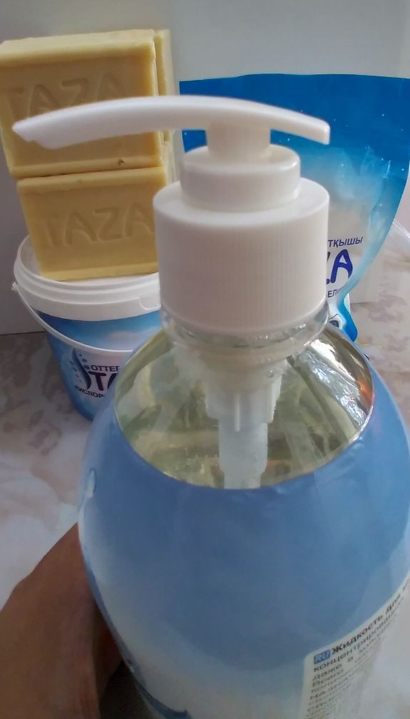 ГЕЛЬ для мытья посуды TAZA TAMSHY Испытайте гель у себя на кухне!