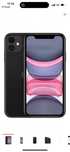 iPhone 11  128 гб черный