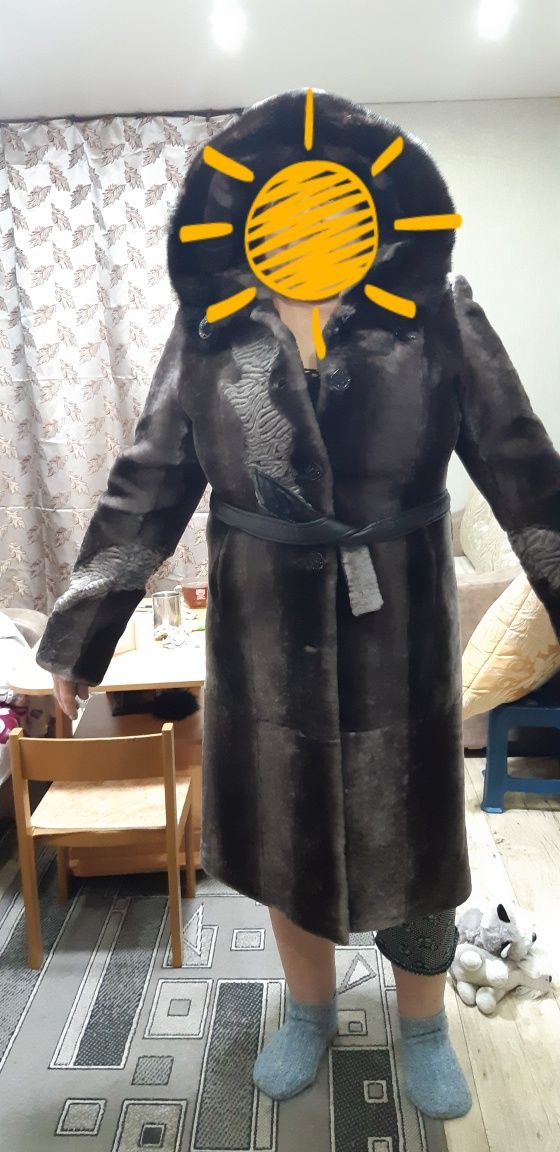 Продается мутоновая шуба