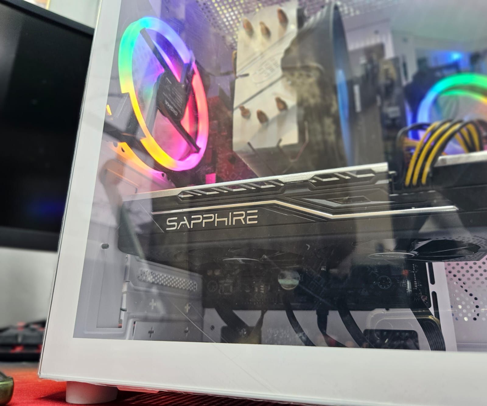 Игровой ПК(компьютер) Ryzen5 5500/RX590 8Gb/16Gb DDR-4/SSD/корпус New.