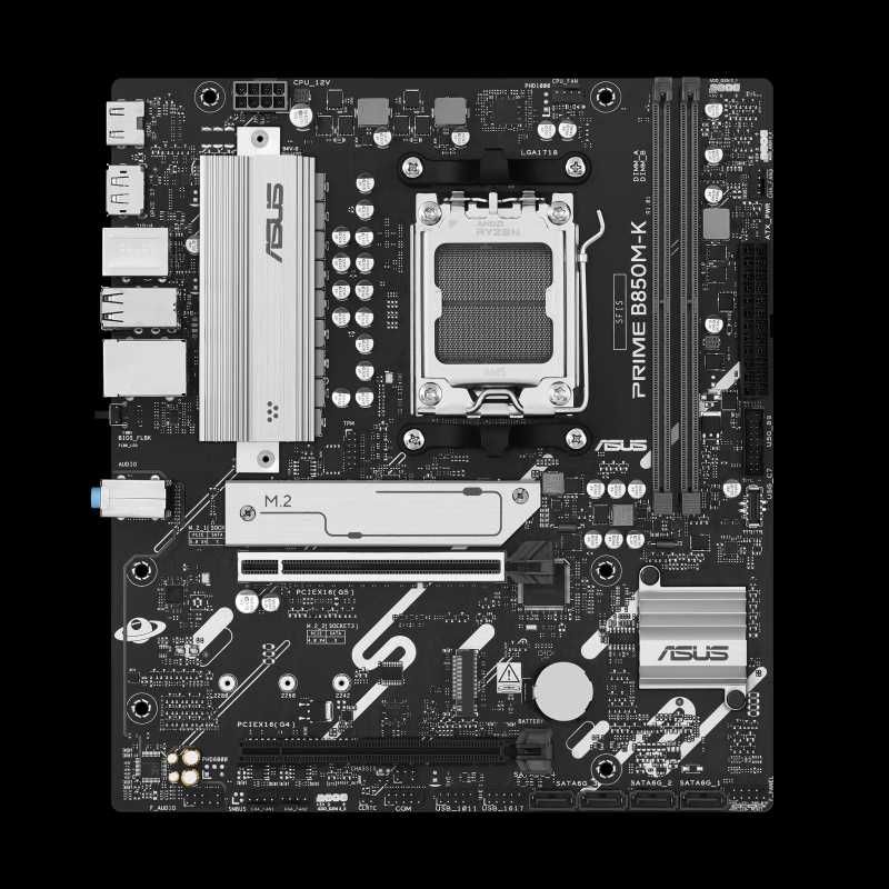 Материнская плата ASUS PRIME B850M-K AM5 2xDDR5