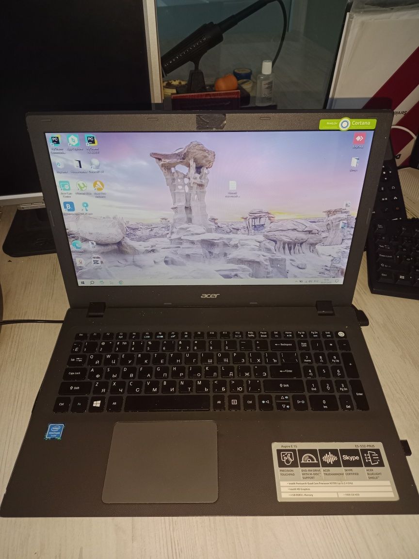 Acer Aspire E15 продается ноутбук в рабочем состоянии полностью