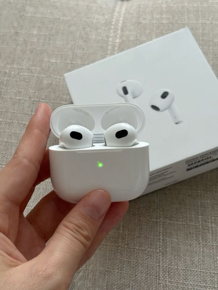 Наушники беспроводные AirPods новые чехол в подарок