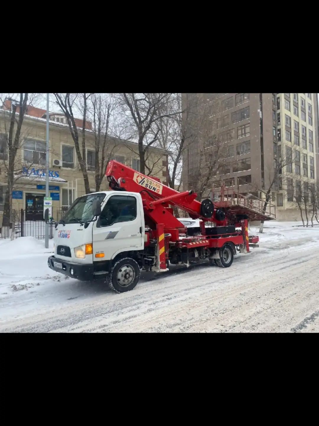 Услуги автовышки 16-28 метров с