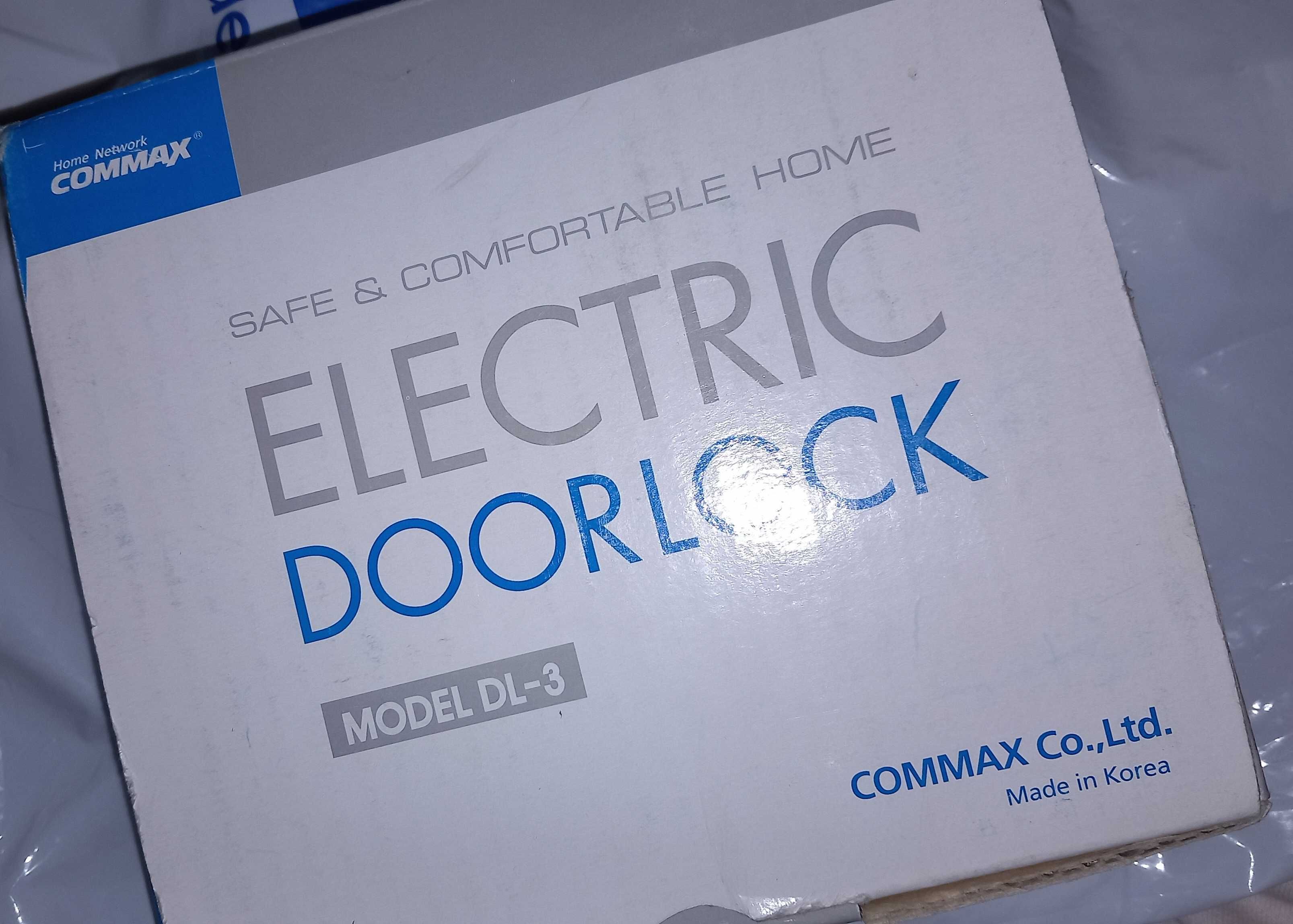 Commax, doorlock and adaptor