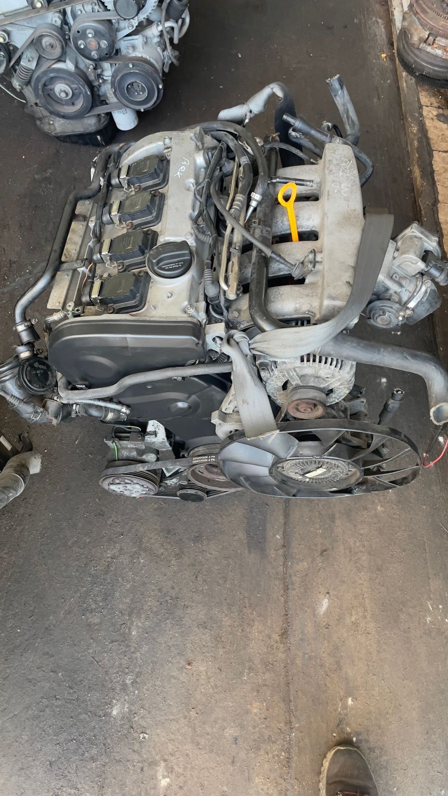 Двигатель Audi A4 B6 AMB 1.8 turbo