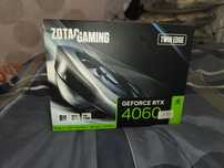 ZOTAC GAMING RTX 4060 Twin Edge 8GB в идеальном состоянии