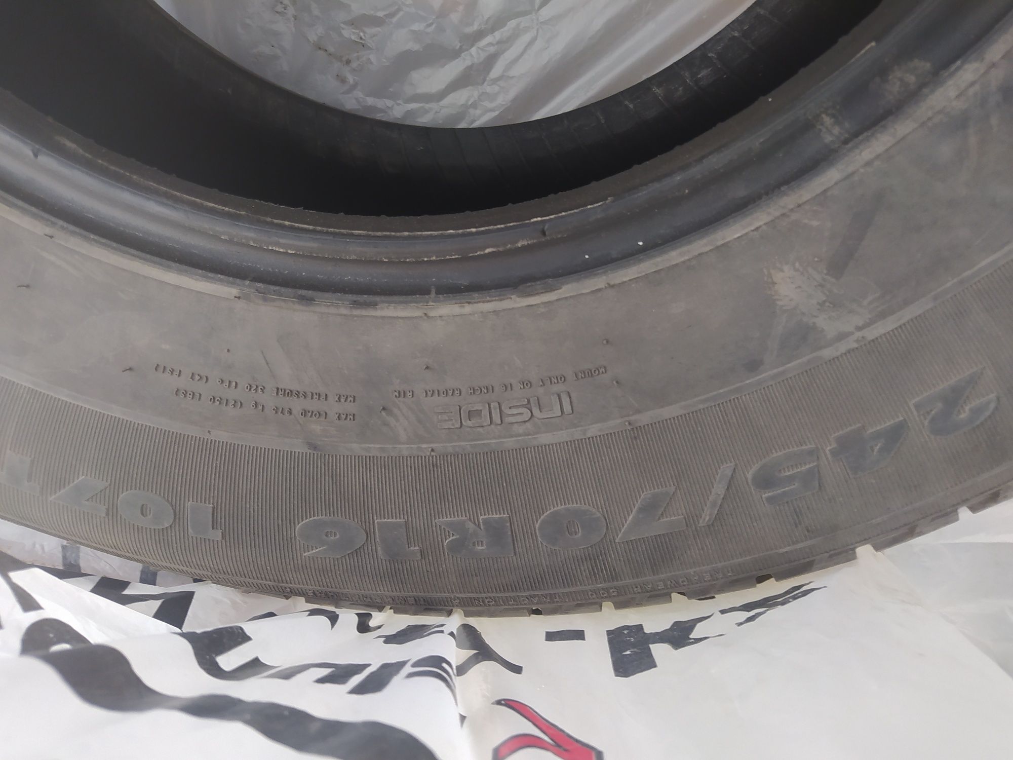 Продам шины 245/70 r16
