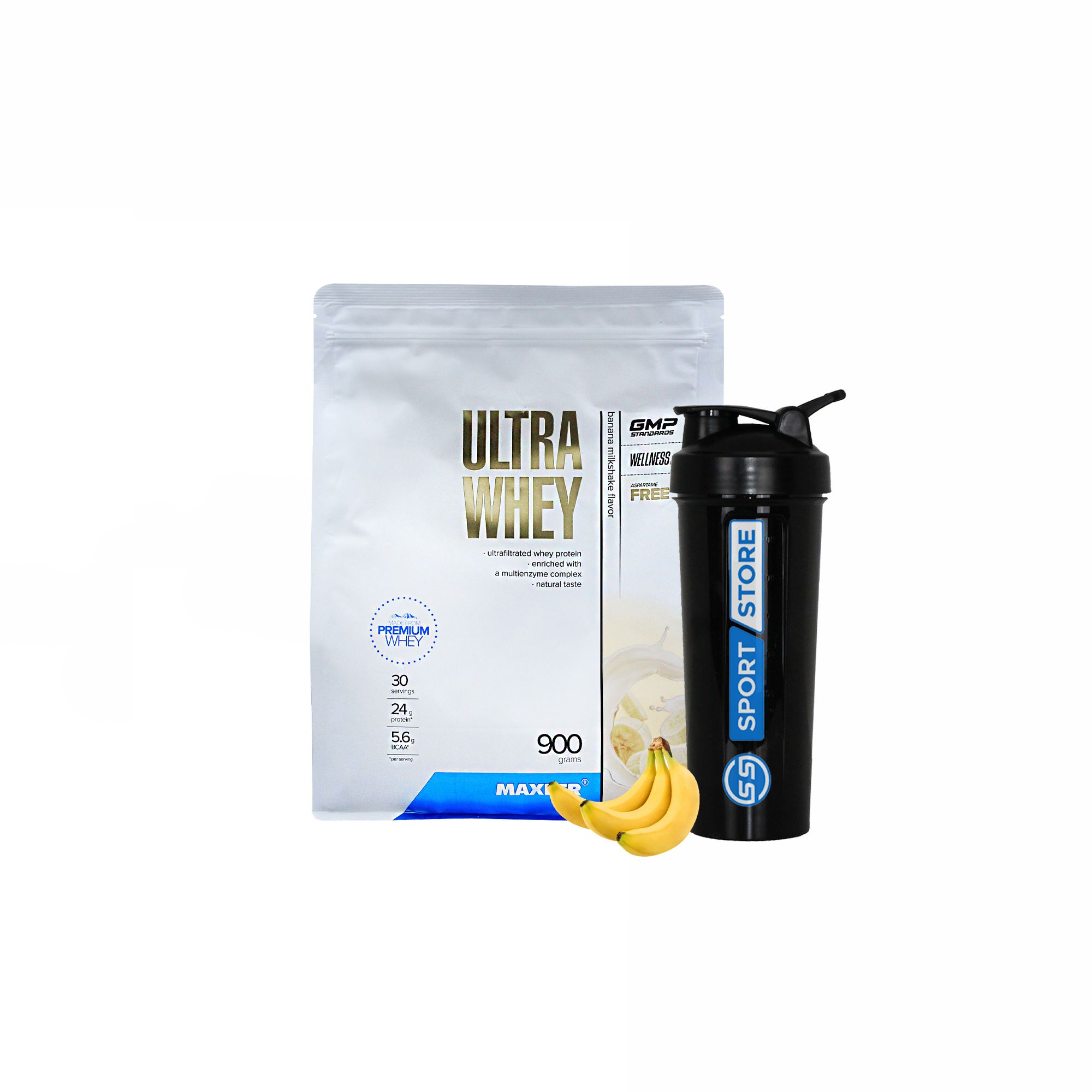 Протеин cывороточный Maxler Ultra Whey 30 порций 900 гр