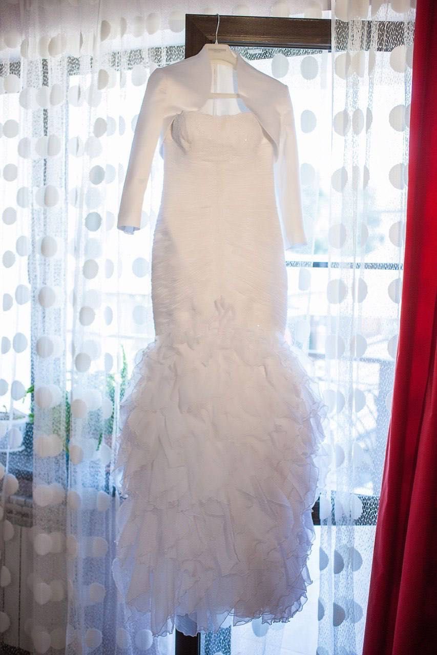 Свадебное платье Pronovias, фасон "рыбка"