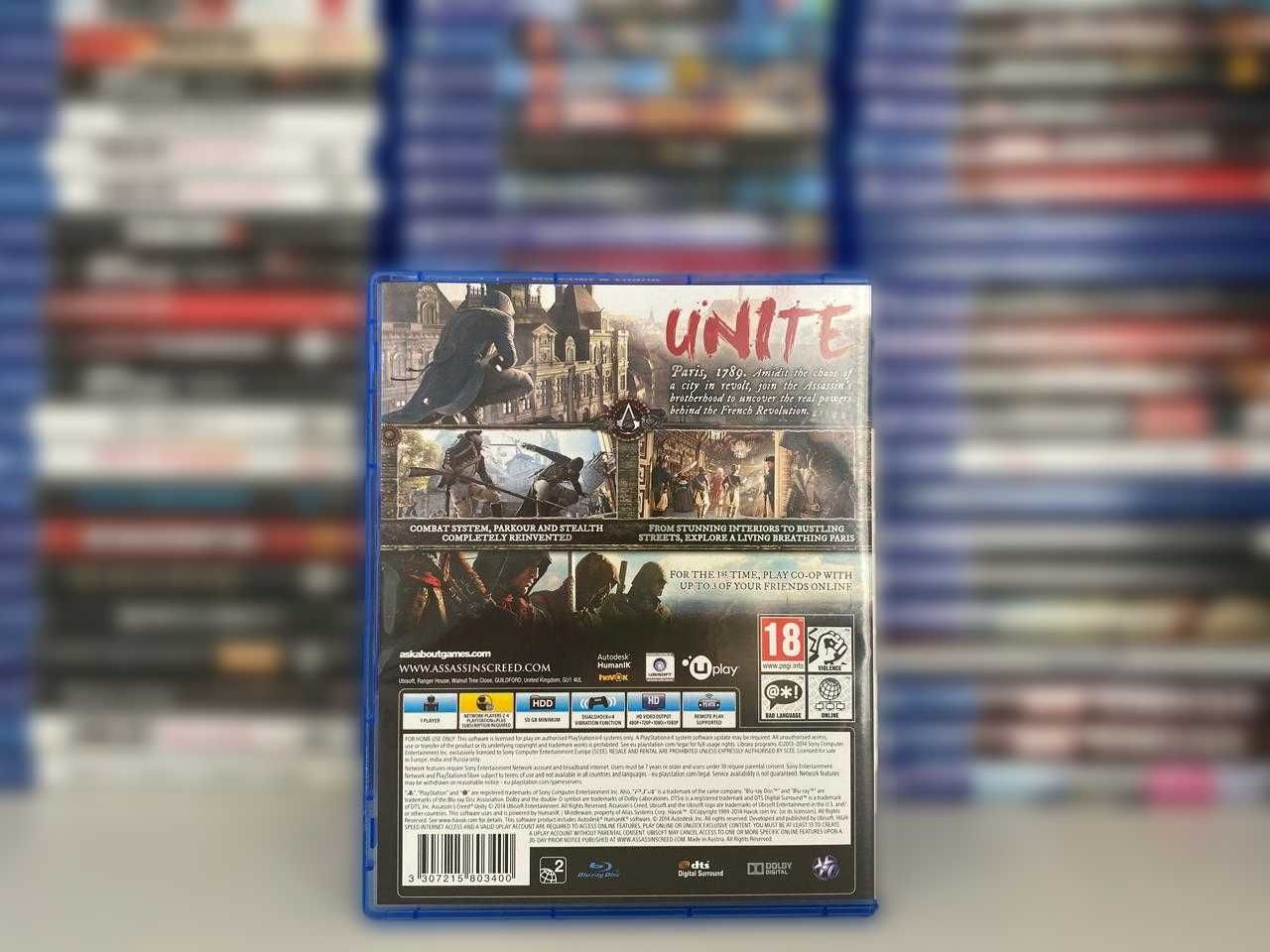 Assassin's Creed: Unity/ Ассассин Крид Единство PS4/PS5 Много Игр