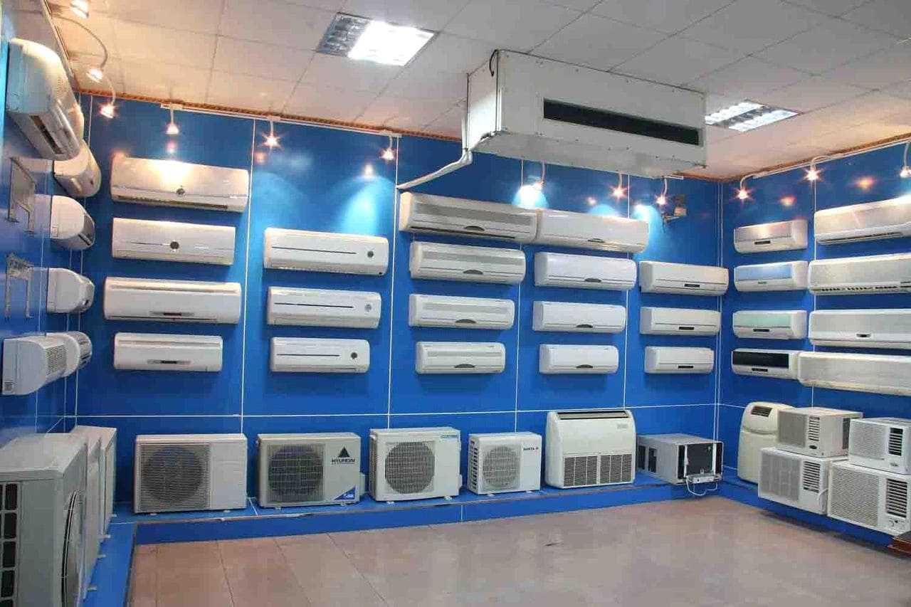 Напольный кондиционер для магазинов кафе больших площадей