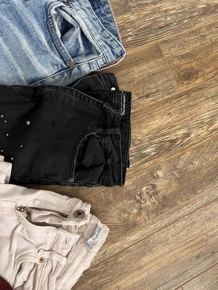 Джинсы, шорты, юбка H&M, Bershka, Mango, Stradivarius и тд