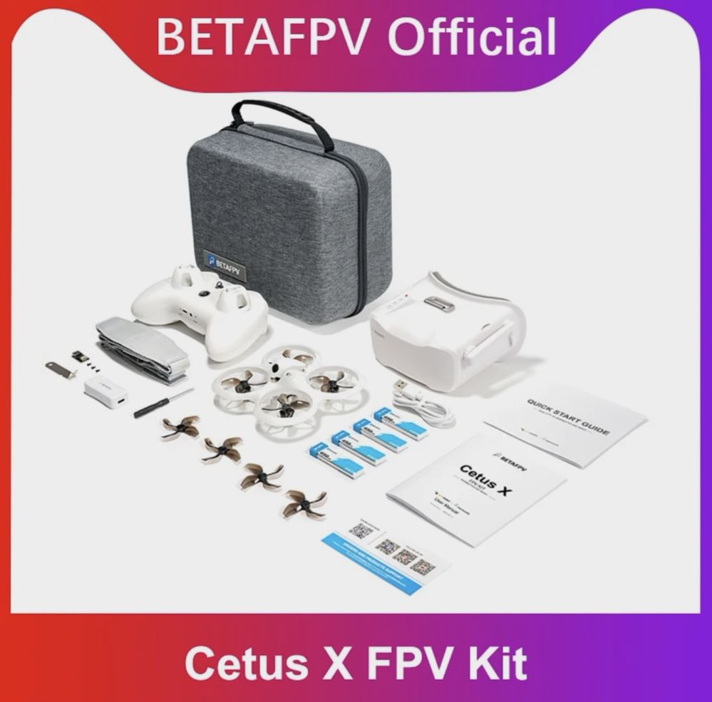 Дрон cetus x fpv kit