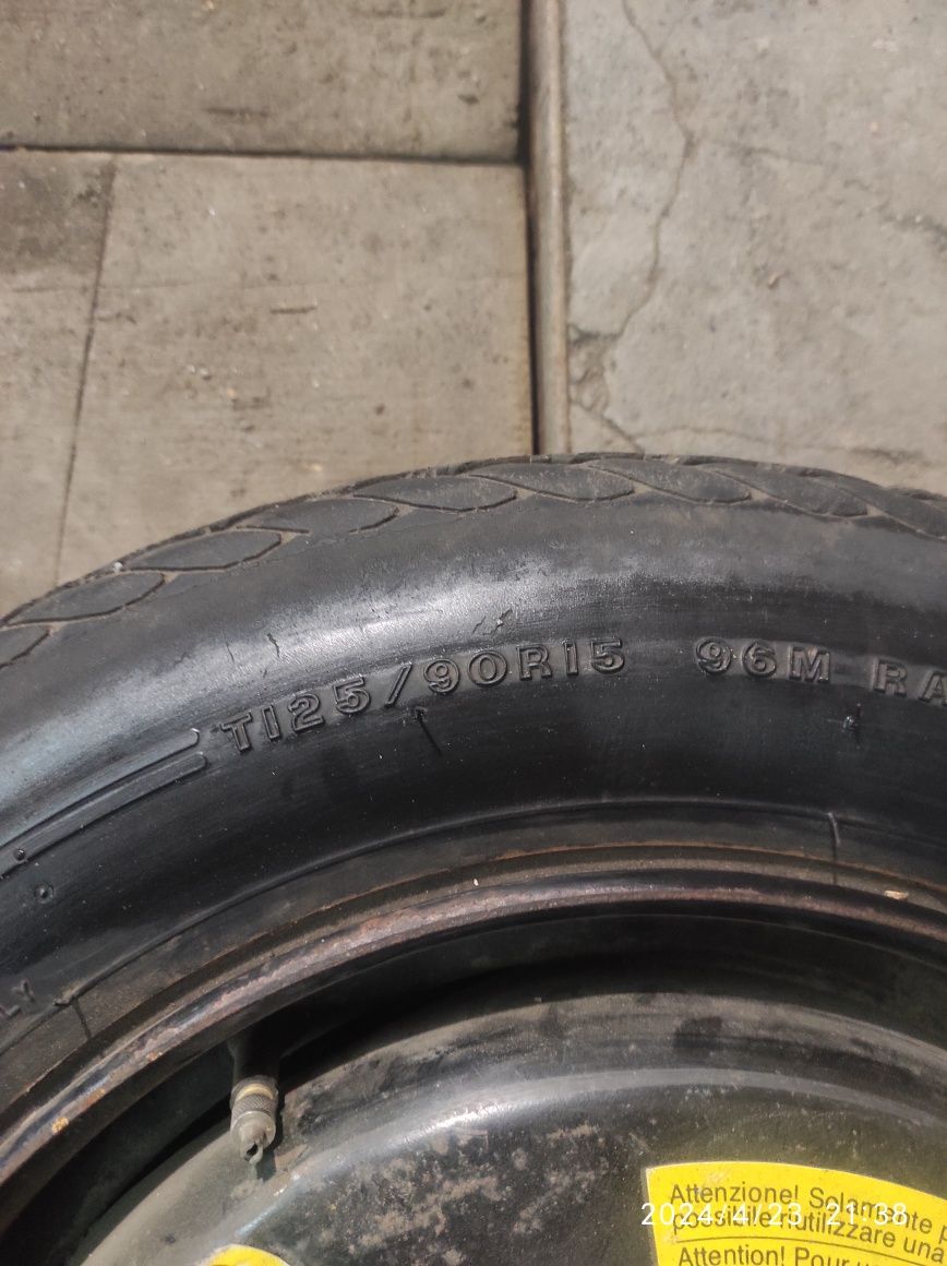 Докатка на ауди T125/90 R15