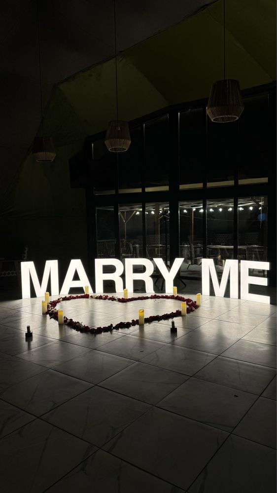 Предложение руки и сердца Кокшетау/Marry me/Happy Birthday