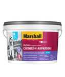 Краска Marshall силиконовая Akrikor фасадная BW 2.5 л, цвет светло сер