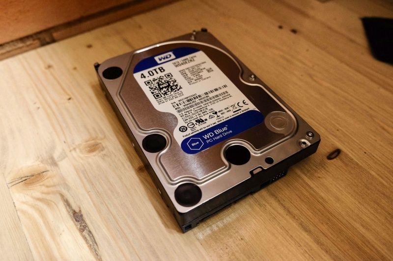 Жесткий диск WD Blue 4 tb