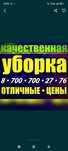 Предлагаю свои услуги по уборке квартир, различных помещений  и т.д