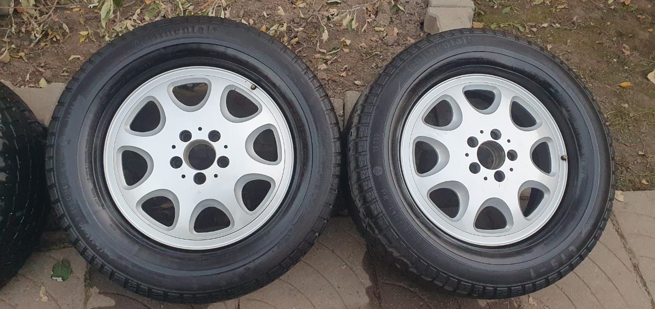 Бронированные колеса  в сборе 5шт Mercedes w140