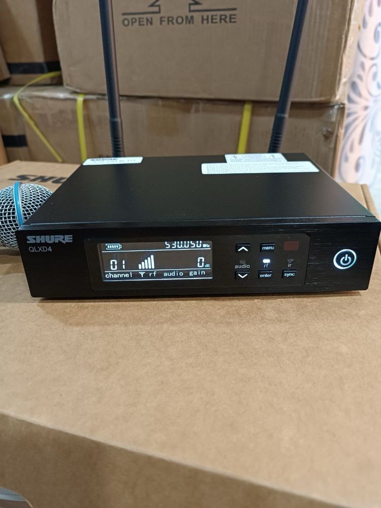 Микрафоны SHURE SLXD 24, SLXD, QLXD-4