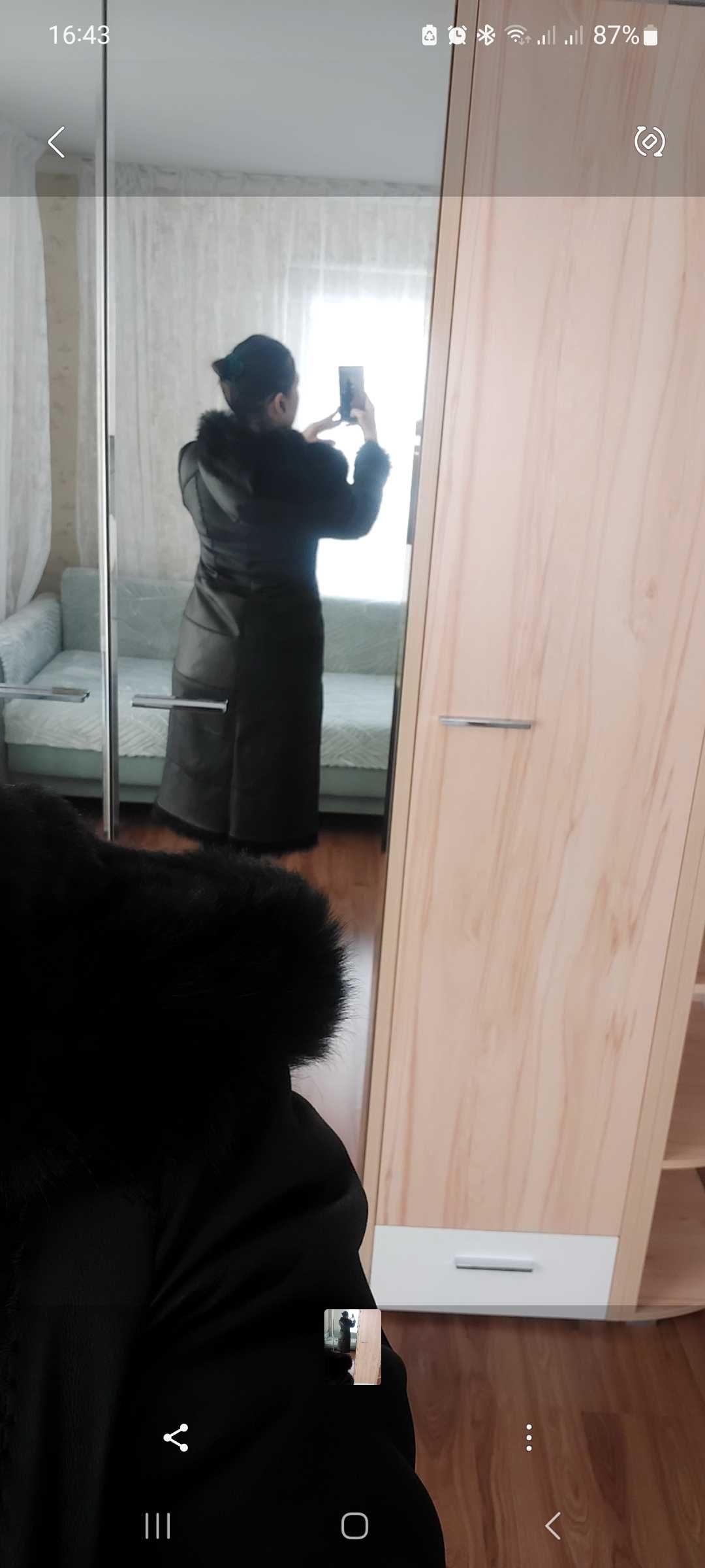 Продам дублёнку.Коза. В идеальном состоянии