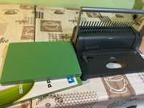 Продается новый переплёт с пружинами разного мм. и бумагами