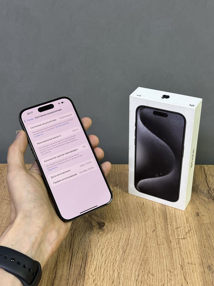 Iphone 15 Pro 128 GB 100% 60-цикл | Mobile Zone