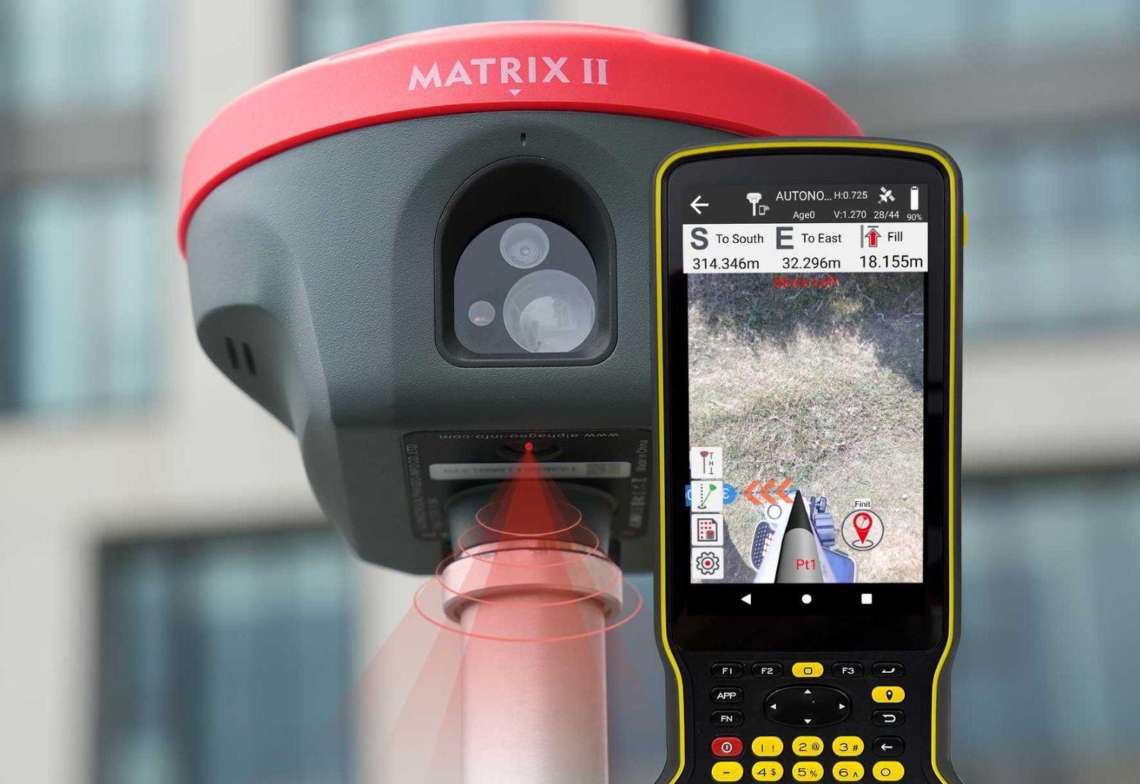 Alpha Geo Matrix II Leica Trimble South