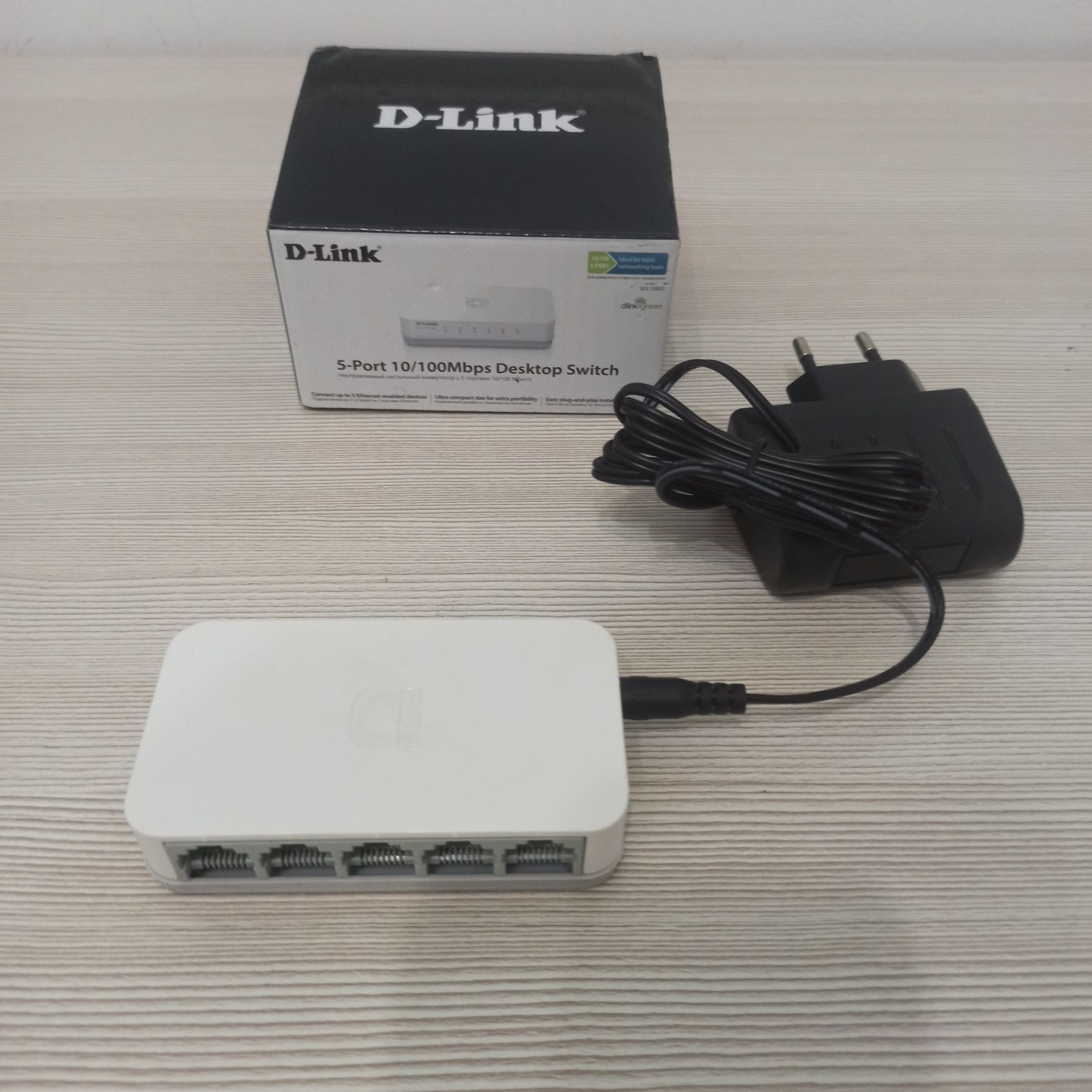Хаб, свитч, коммутатор D-Link