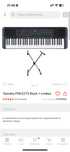 Yamaha PSR-E273 Black + стойка