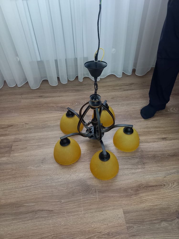 Люстра 5ти рожковая