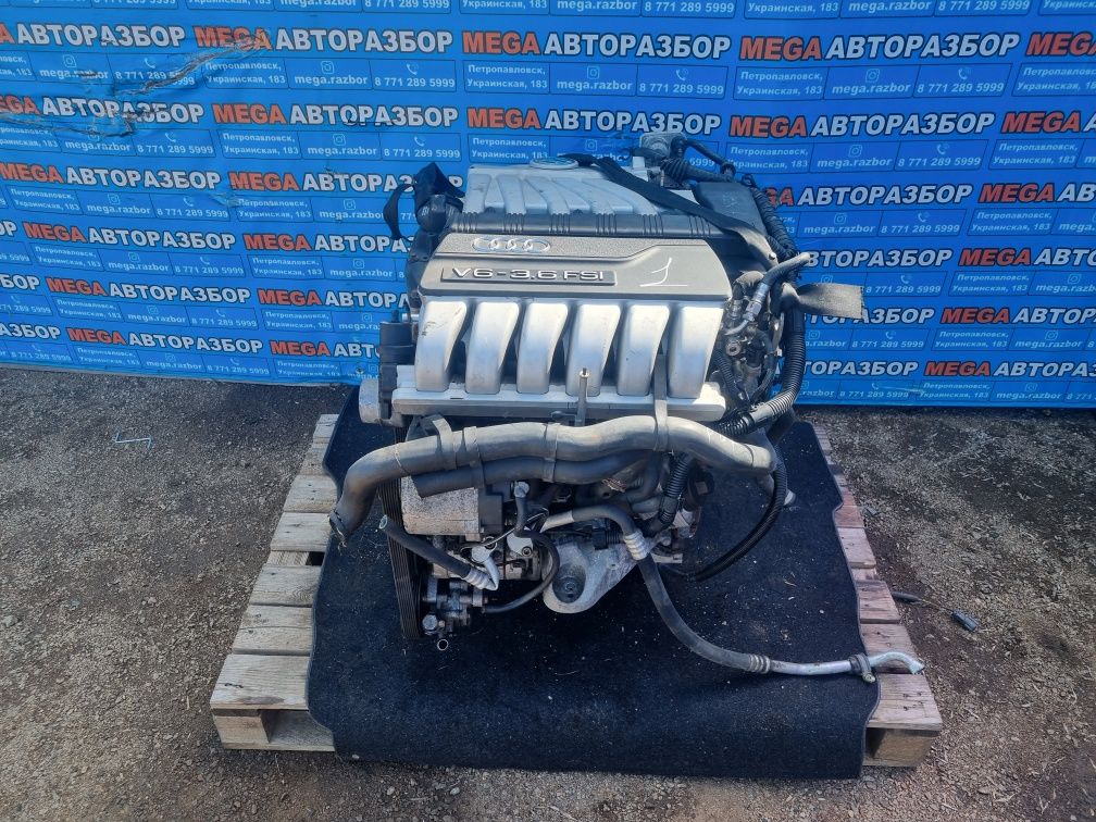 Двигатель BHK 3.6 на Touareg.
