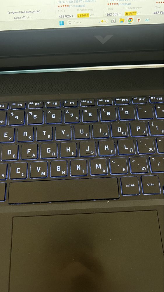 Игровой ноутбук Hp Victus 16.1 / 16 гб / SSD 512 гб
