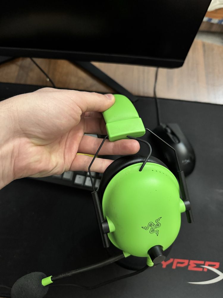 Игровые наушники Razer Blackshark V2 X, Green