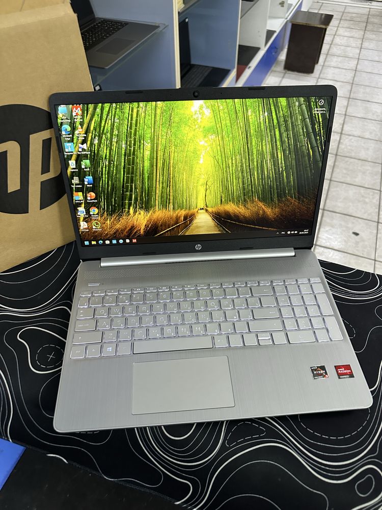HP Ryzen 5-5500U/ОЗУ-8ГБ/ССД-512ГБ емкость 100% в отличном состоянии