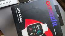 СмартСмарт-часы Amazfit GTS 4 Mini золотистый-бежевый