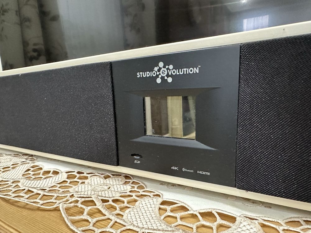Караоке-система Evobox рубиновая +Se200D+EvoSound Bar бежевый