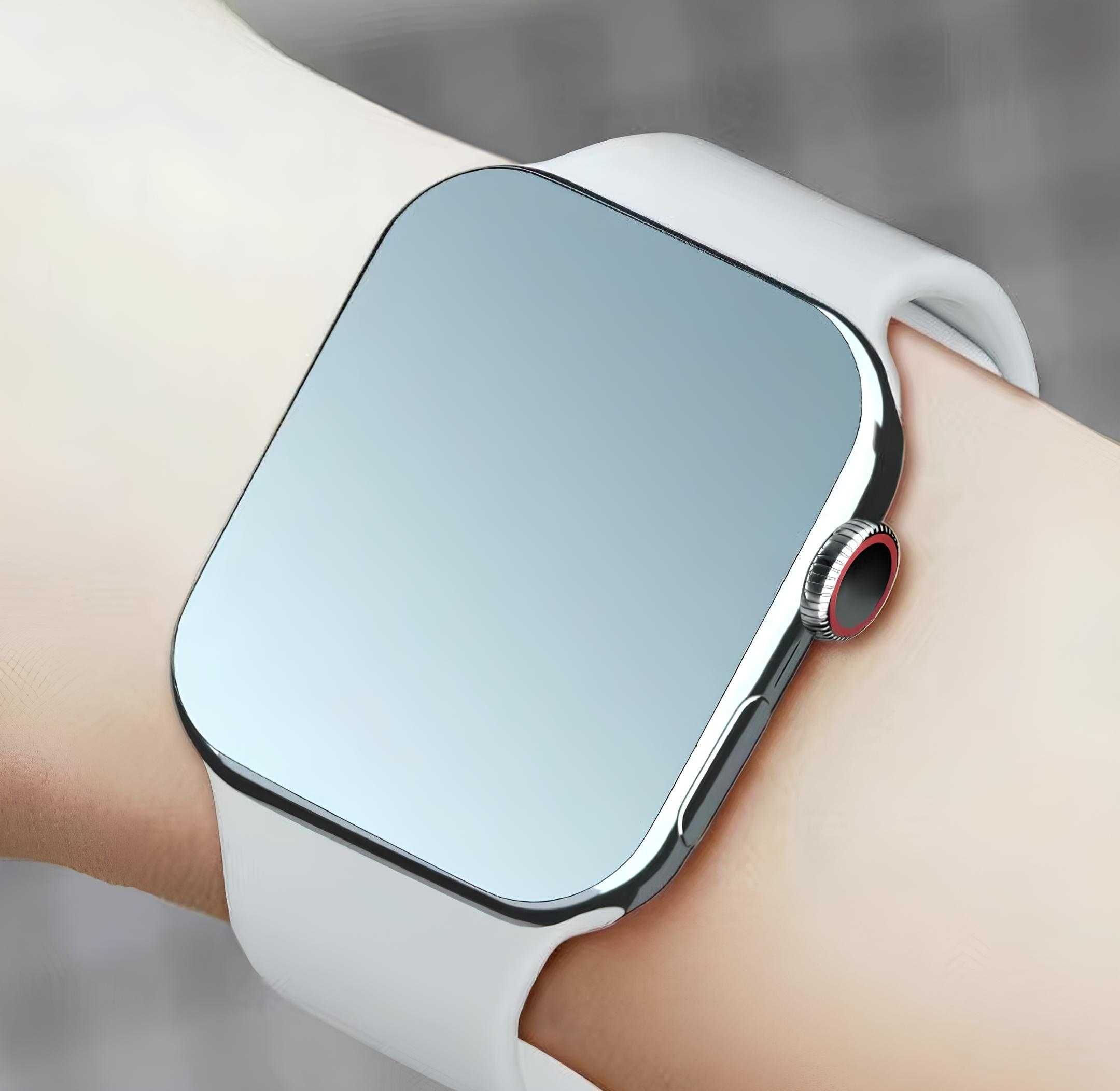 Умные часы Watch S10 — звонки, уведомления, пульс, шагомер, черные