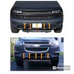 Защита бампера на Chevrolet Trailblazer 1 и 2 поколения