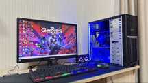 Игровой компьютер Core i5/16GB/SSD/HDD/P 104-100 + 22 дюймовый монитор