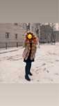 Парка из лисьей шерсти
